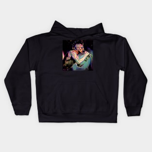 Prying open my 3rd eye Kids Hoodie